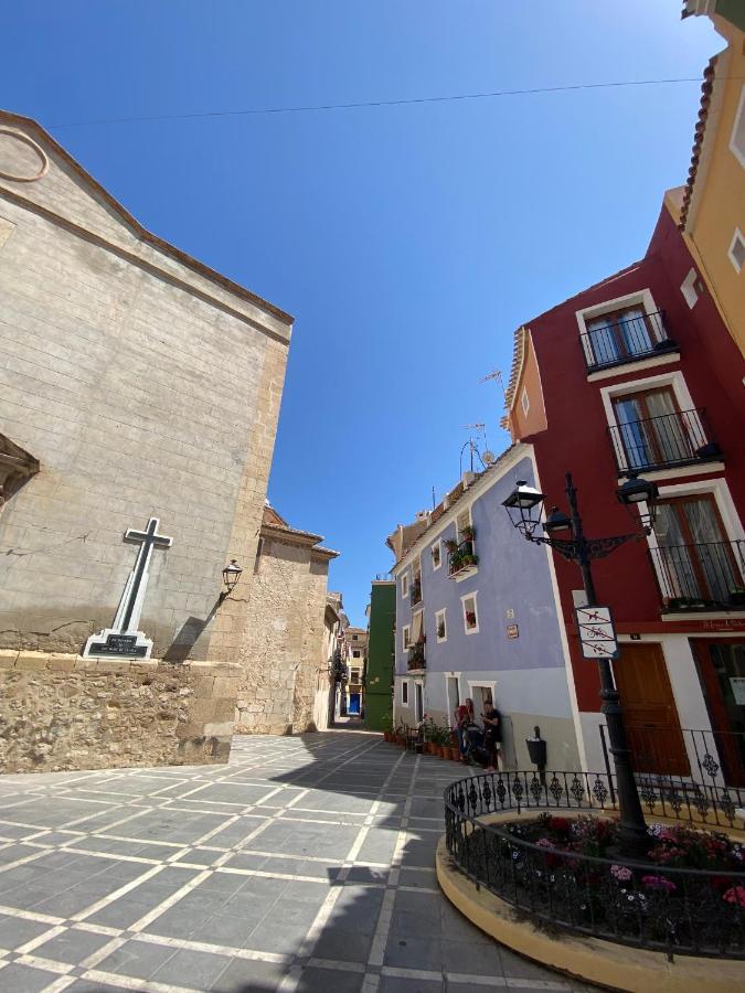 Acogedor Piso Planta Baja En El Casco Antiguo. Apartment Villajoyosa Luaran gambar