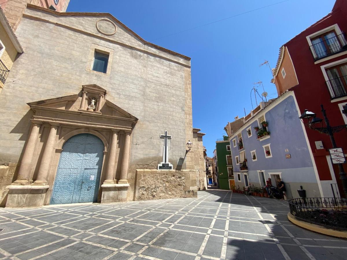 Acogedor Piso Planta Baja En El Casco Antiguo. Apartment Villajoyosa Luaran gambar