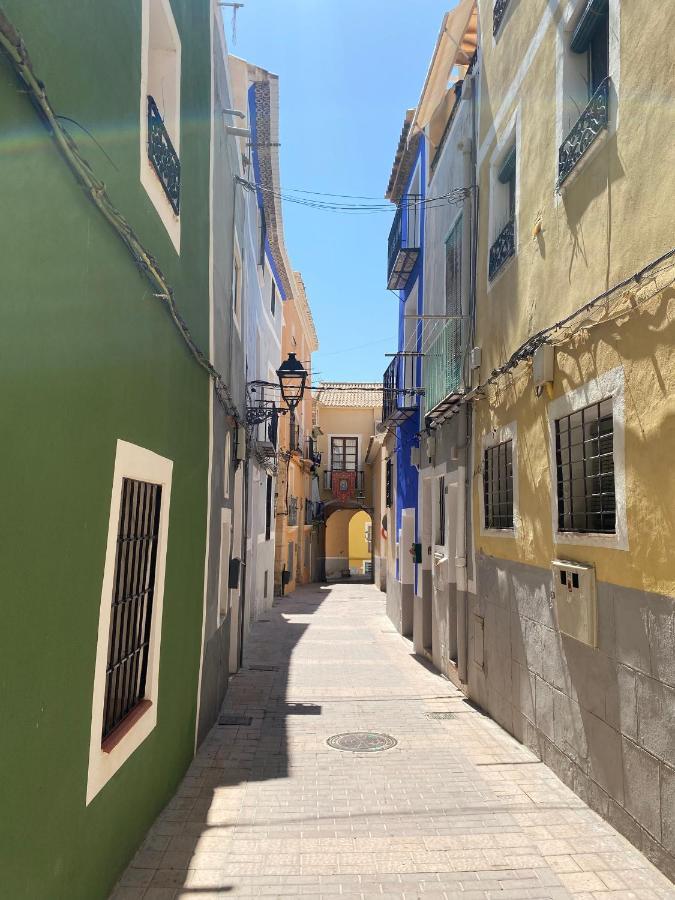 Acogedor Piso Planta Baja En El Casco Antiguo. Apartment Villajoyosa Luaran gambar